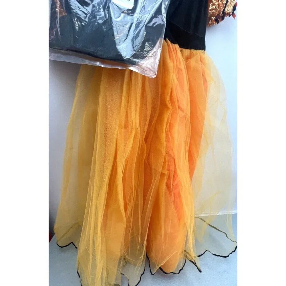 HYDE & EEK Fancy Witch Halloween Kids Costume Size M(8)